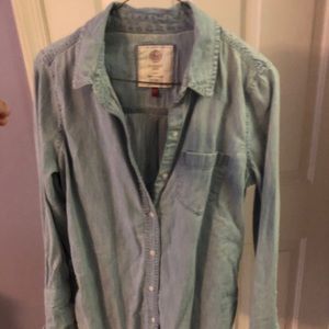 Jean long sleeve shirt